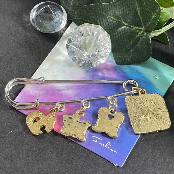 Mickey Minnie Mouse Lapel Pin Donald Duck Safety Pin Brooch Jewelry Accessories - Picture 8 of 11